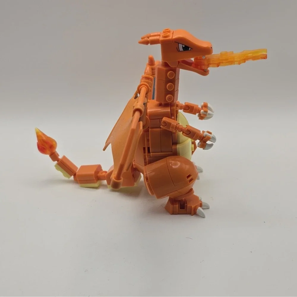 Mega Pokémon Charizard Articulated Dragon Figure with Wings Orange/Black